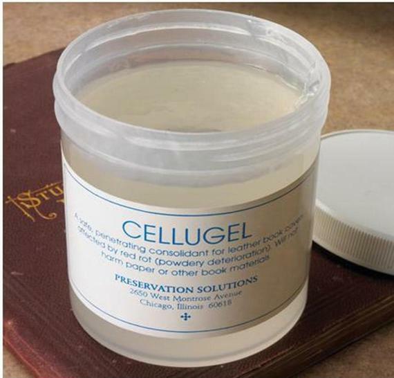 Cellugel Archival Old Book Preservation Gel - Stabilizes Dry