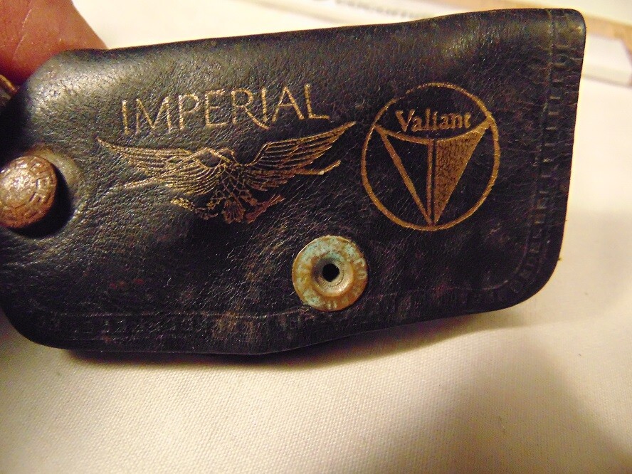 Vintage 1960's Leather Key Case w/Keys Isaman Chrysler Plymouth Hornell New York eBay