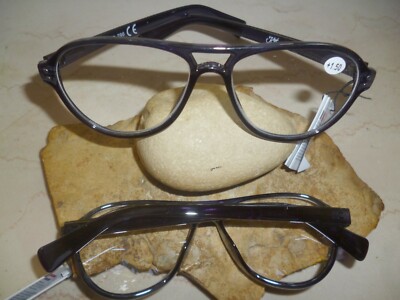 Wenn Lesebrille....dann Pilotenbrille - dunkelgrau-blau +1,5 +2,0 +2,5 +3,0 