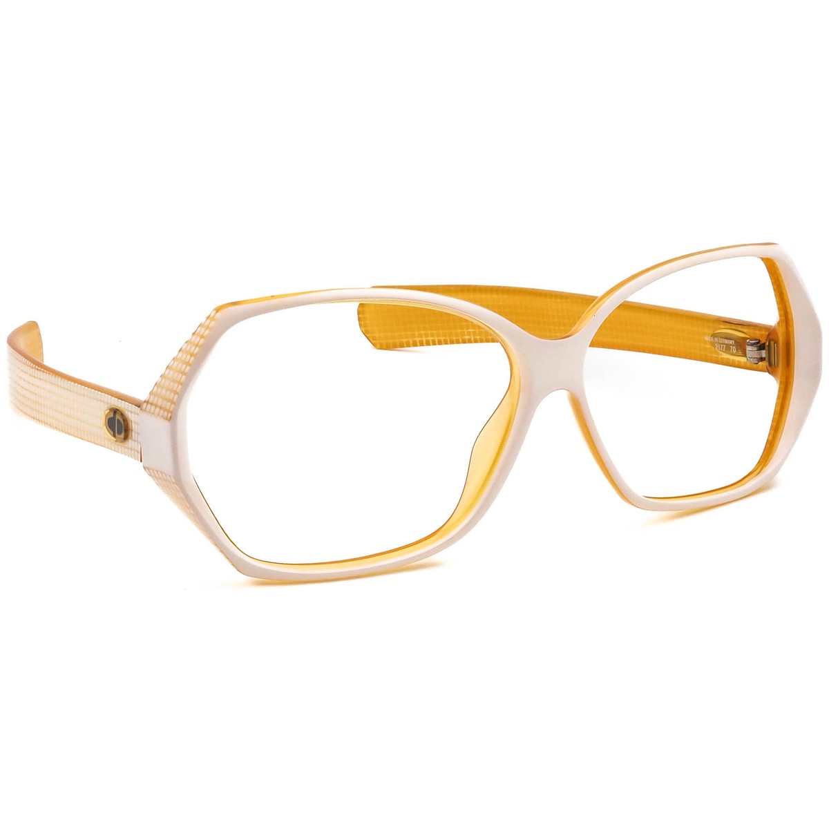 Christian Dior Vintage Sunglasses Frame Only 2177 70 White