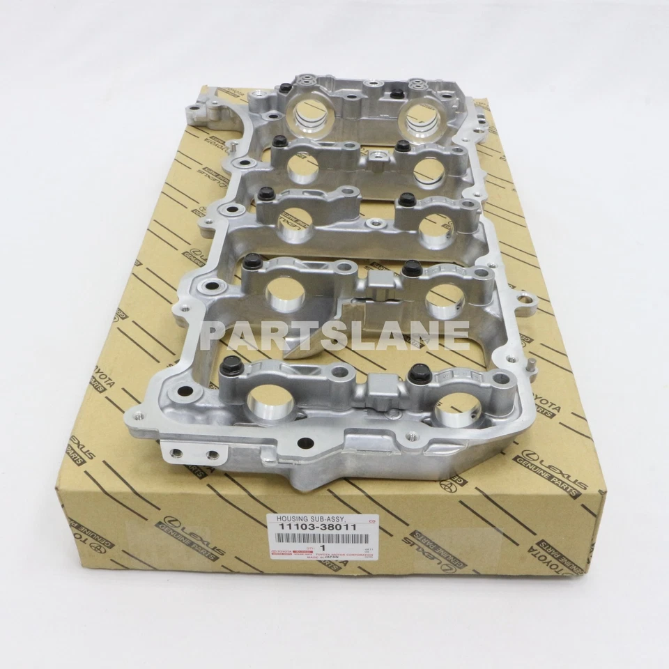 Carcasa del árbol de levas derecho Toyota Tundra Sequoia Lexus GX460 LX570 OEM 11103-38011 Foto 2 de 4
