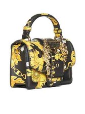 Versace Jeans Couture Bag. Fall/Winter 2024/25 Baroque Buckle Closure Pink Black