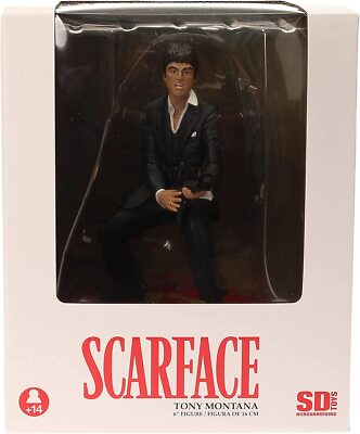 SD Toys Scarface Tony Montana Shooting PVC Figure Diorama | eBay