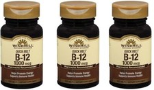 Windmill Vitamin B-12 1000mcg Tablets 100ct 3 Pack