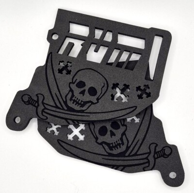 #ad Fits JT Proflex : Skull amp; Crossed Swords :6mm Foam Replacement Ears *Free SHip $24.95