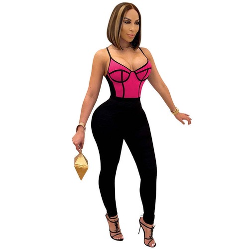 Women's Fashion Sexy Suspender Tight Women's Jumpsuit - Picture 29 of 35
