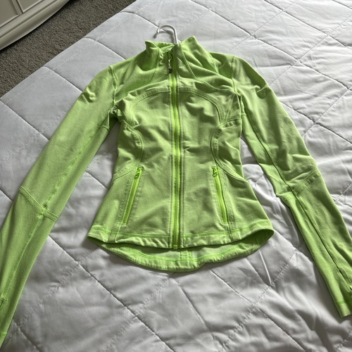 EUC Lululemon Define Jacket Size 4 Green eBay
