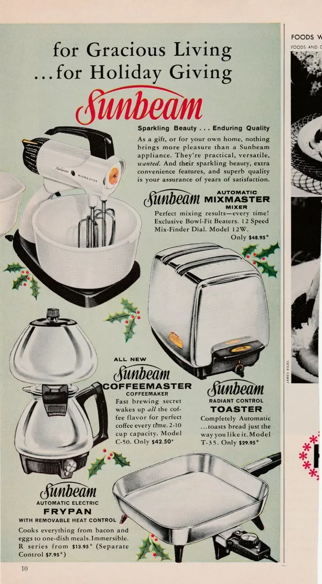 Sunbeam appliances 2024