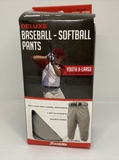 Youth Baseball Pants - Classic Fit XL - Gray Franklin Sports