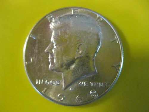 1968 D Kennedy Silver Half Dollar Ch/Gem BU!