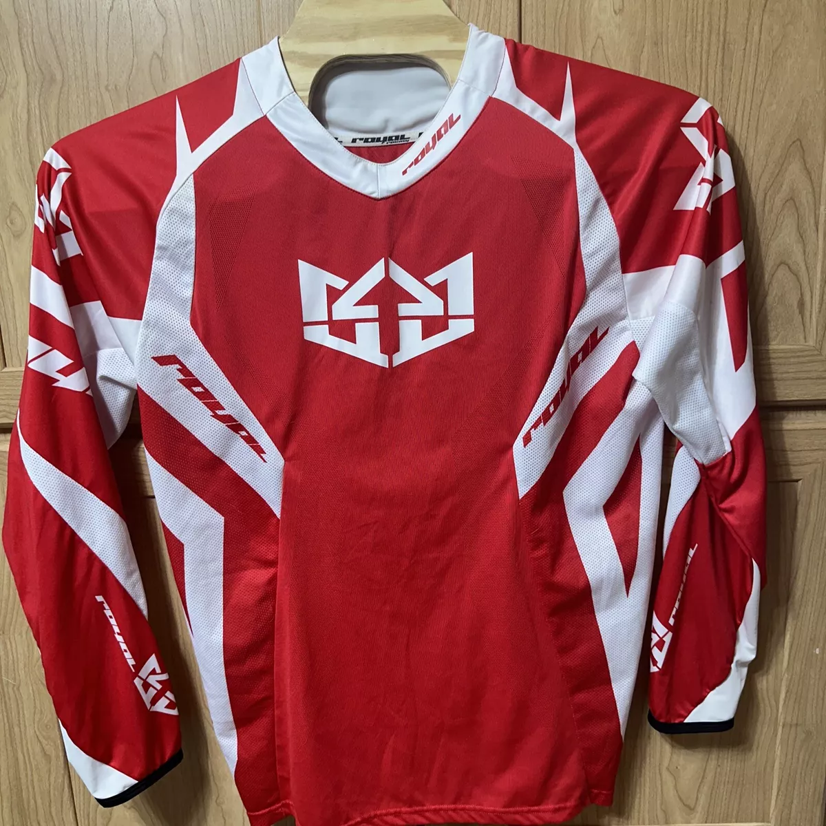 Red mtb jersey sale