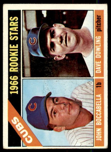 1966 Topps Cubs 1966 Rookie Stars #482 card