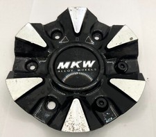 Mkw Alloy Wheels Black-chrome Wheel Center Cap