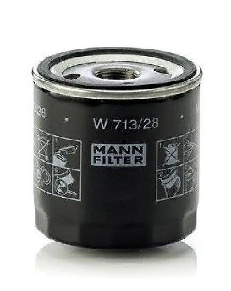 Original Mann-Filter ÖLfilter W 713/28 FüR Austin FSO Land Rover Lotus MG-image
