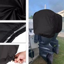 For Honda Outboard Motor Cover Waterproof Hood 5 sizes Black