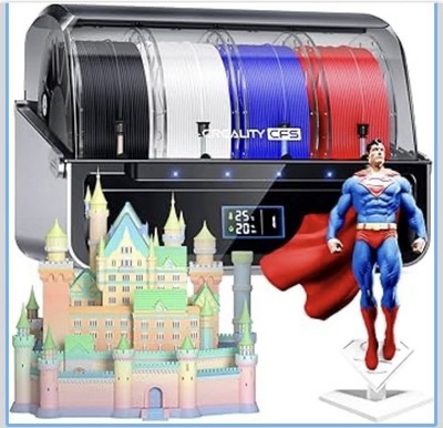 Creality CFS Multi Color 3D Printer Automatically Filament System 16 Color Print