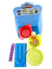 Play-Doh Backspielzeug Set Café Bäckerei Knetformen Zubehör Blau