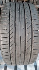 1 X 245,35,18 CONTINENTAL SPORT PART WORN RUNFLAT 5.8MM  A NEW TYRE HAS 8MM