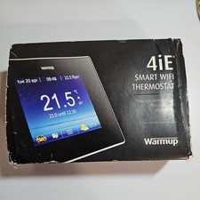 Warmup 4iE Smart Wi-Fi Thermostat White Sealed Screen New But Tatty Box