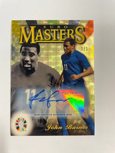 John Barnes 1/1 /5 /25 /50 /75 Autograph Superfractor Full Rainbow Set Topps Fin