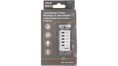 30 Minute Energy Saving Wall Timer Switch for Lights Fans Heaters