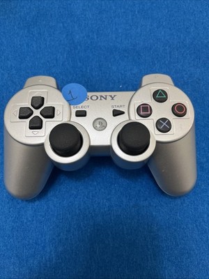 Official Sony Playstation 3 Controller OEM PS3 Genuine Dualshock Ps3 Silver