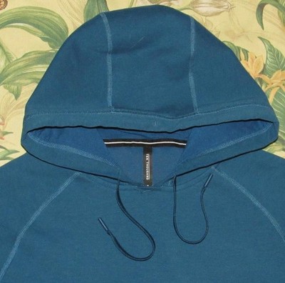 TEN THOUSAND Blue Midweight Tech Hoodie Small