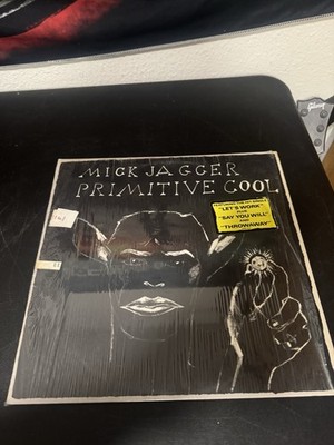 MICK JAGGER PRIMITIVE COOL Vinyl Record In Shrink W/Hype Sticker OC-40919
