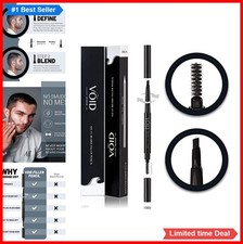Beard Filler Pen for Men Waterproof Smudge Proof Pencil Liner Marker Black
