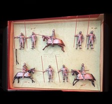 16th CENTURY KNIGHTS in ARMOUR Mounted and on Foot Made in England No. 1307