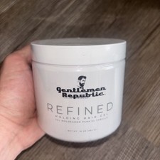 Gentlemen Republic Genuine Grooming Refined Molding Hair Gel 16 oz - Brand New