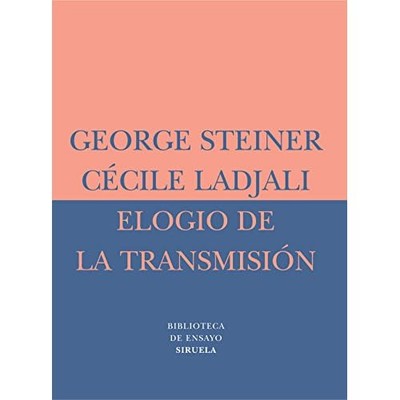 Elogio de la transmisi�n: Maestro y alumno (Biblioteca - Spanish Language Paper