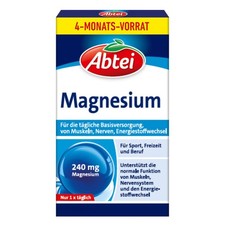 Abtei Magnesium – Basisversorgung für den Alltag – Für Muskeln 1 g (1er Pack)