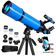 Telescope for Adults Kids, 80mm Aperture 600mm High Powered Telescope for