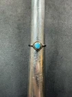 2.3g VTG Sterling Silver 925 Turquoise Ring Size 6 Jewelry Lot M