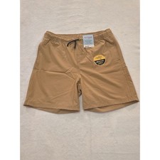 Cat Jack Boys Husky Khaki Shorts Large 10/12 NWT