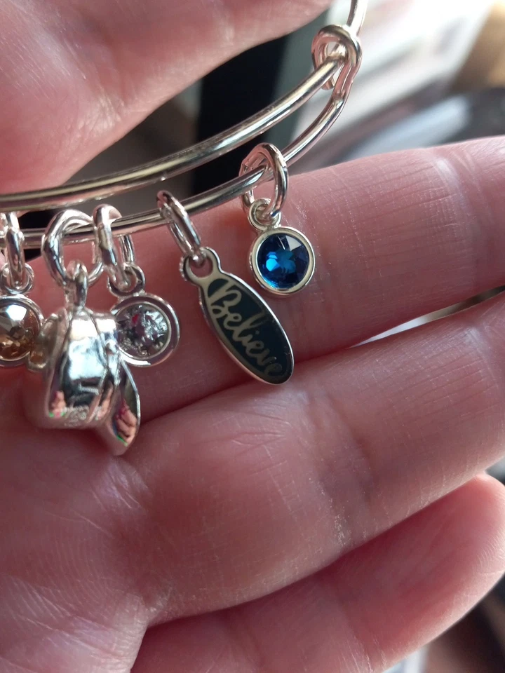 Brazalete Brazalete Ampliable Alex And Ani The Polar Express "Believe" Multi Dijes Foto 4 de 4