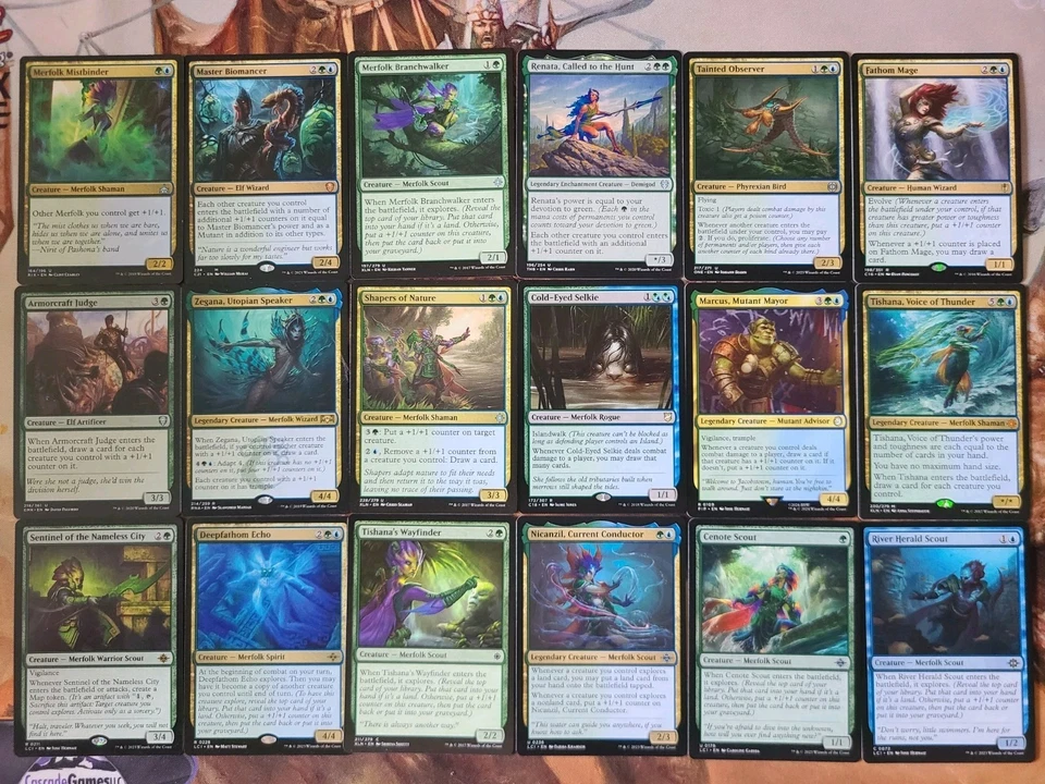MTG EDH Custom Commander Deck: Prime Speaker Zegana - UG Merfolk Counters - Image 4 of 4