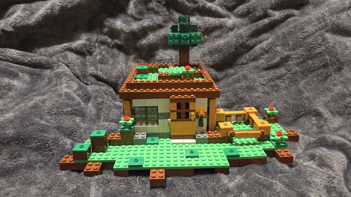 LEGO Minecraft 21115 The First Night Missing Minifigs & Pig