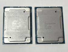 Lot Of 2 Intel SR3J4 Xeon Gold 6128 6-Core 3.40GHz 10.40GT/s LGA3647 Server CPU