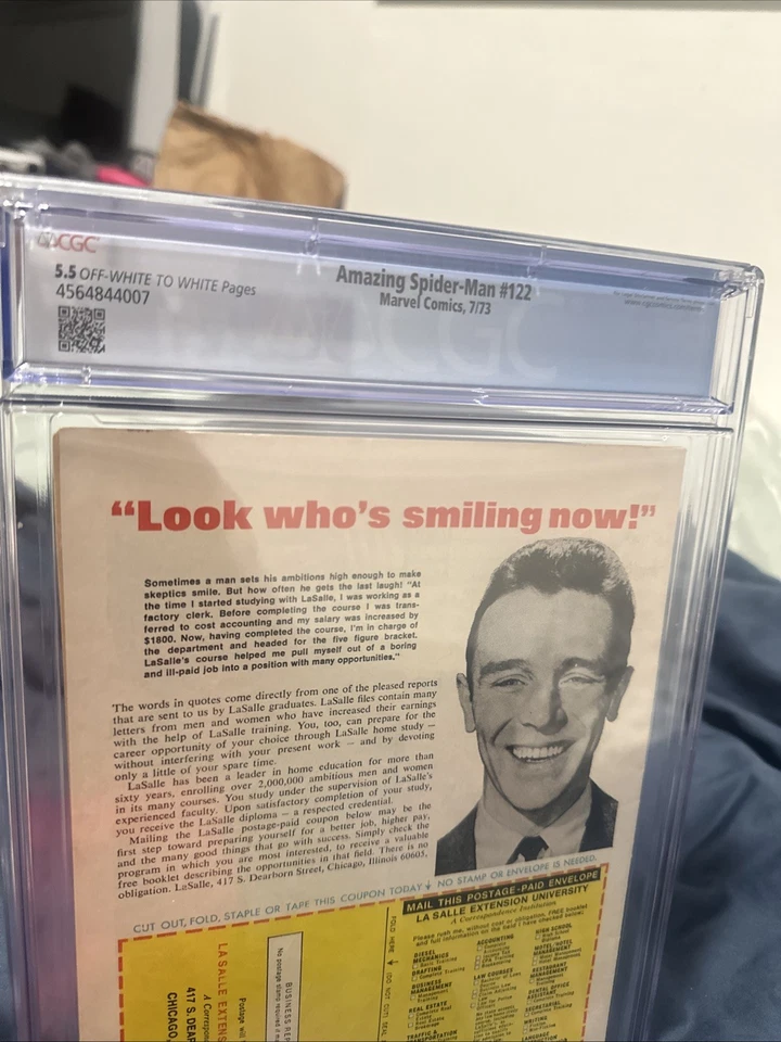 The Amazing Spider Man #122 Graded 5.5 - Image 3 of 4