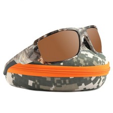 Camo Polarized Wrap-around Sport Sunglasses for Men Women UV400 Driving Fishi...