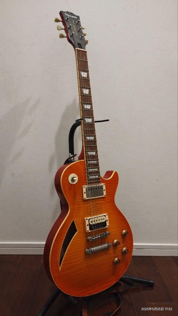 Edwards Semi-Hollow Electric Guitar Les Paul Style
