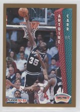 1992-93 Fleer Tony's Pizza Antoine Carr 12ps