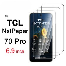 2PCS TCL NXTpaper 70 Pro 6.9" Tempered Glass Film Cover Guard Screen Protector