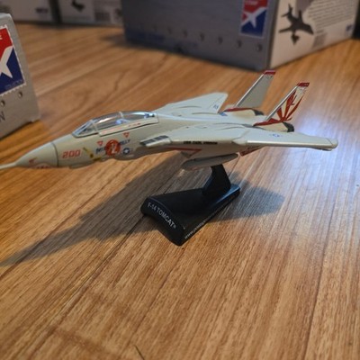 1:160 F-14 Tomcat Miss Molly Fighter Jet Plane Daron Stamp PS5383-4 NEW Dent Box