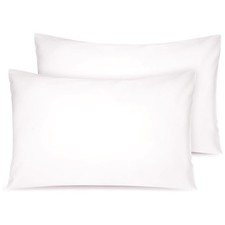 Organic Cotton Toddler Pillowcase 2 Pack, 14 x 20 Travel Pillow Case Cover for B