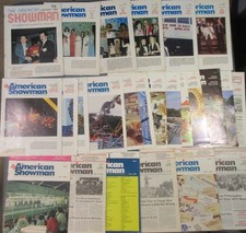1982 American Showman Full Year Lot 25 Issues Carnival Fair Amusement Industry