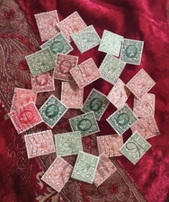 Job Lot 29 George V Pre-decimal Defins - Used, 1 plate Flaw. Please Read 
