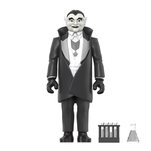The Munsters Grandpa (Grayscale) - 3.75" The Munsters Action Figure with Acce... - Picture 2 of 5